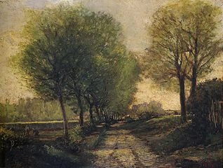 Lane Near a Small Town, 1864