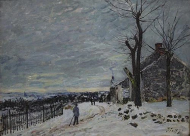 Snow at Veneux Nadon, 1880